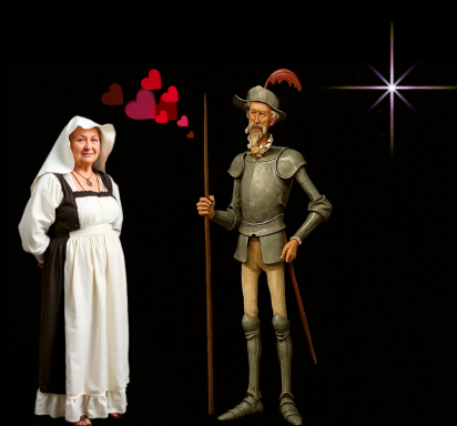 Don Quijote y Dulcinea del Tobosso